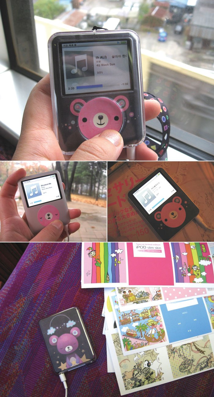 iPod Nano 3G Skin Bear