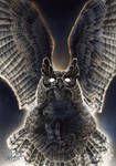 Old Gods: Day 12 - Horned Owl