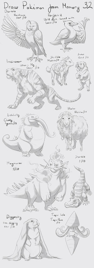 Draw Pokemon from Memory 32