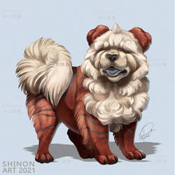 Hisuian Growlithe