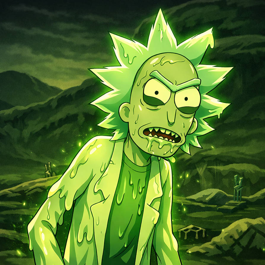 Toxic Ricky Toxic Rick by C137SanchezRick on DeviantArt