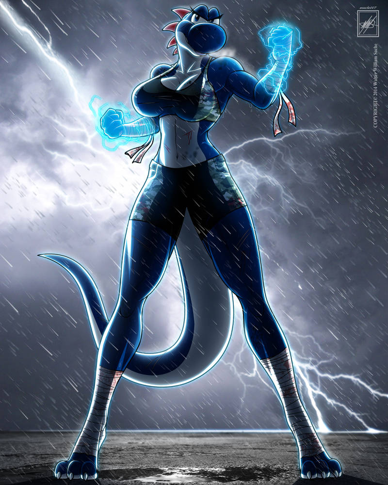Freedom Fighter Blue Yoshi_Complete by wsache007 on DeviantArt.