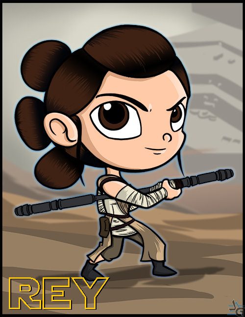 Cute Rey Rey by BlueBandanaJake on DeviantArt