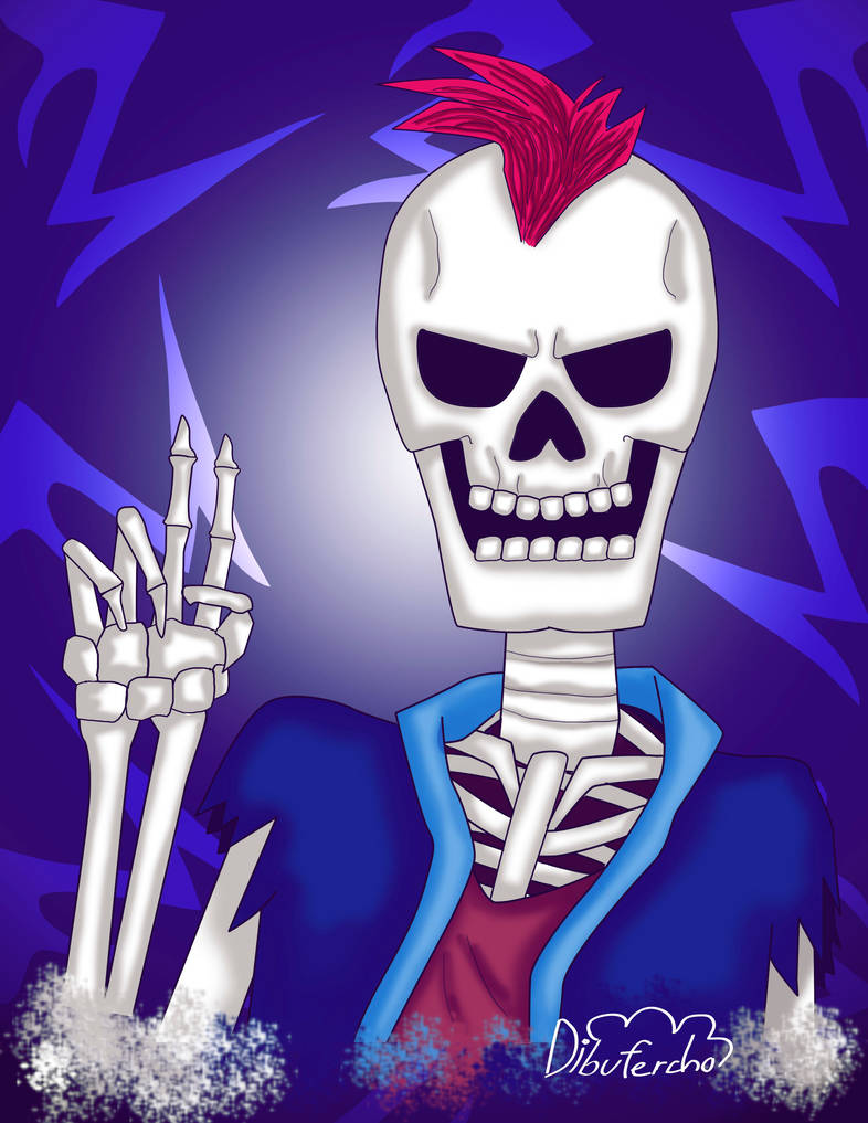 Skelton Raaaaaa Halloween skelleton by Dibufercho on DeviantArt