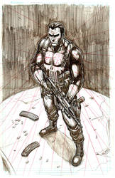 Punisher pencils