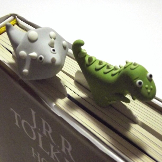 Polymer clay bookmarks