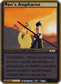 Secret Rare Card 2: Ren's Ampharos