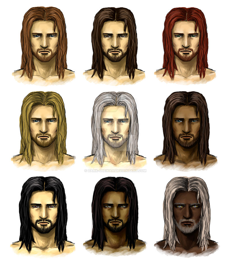 Variety Mod Faces Face Variations M1 by dark-sheikah on DeviantArt