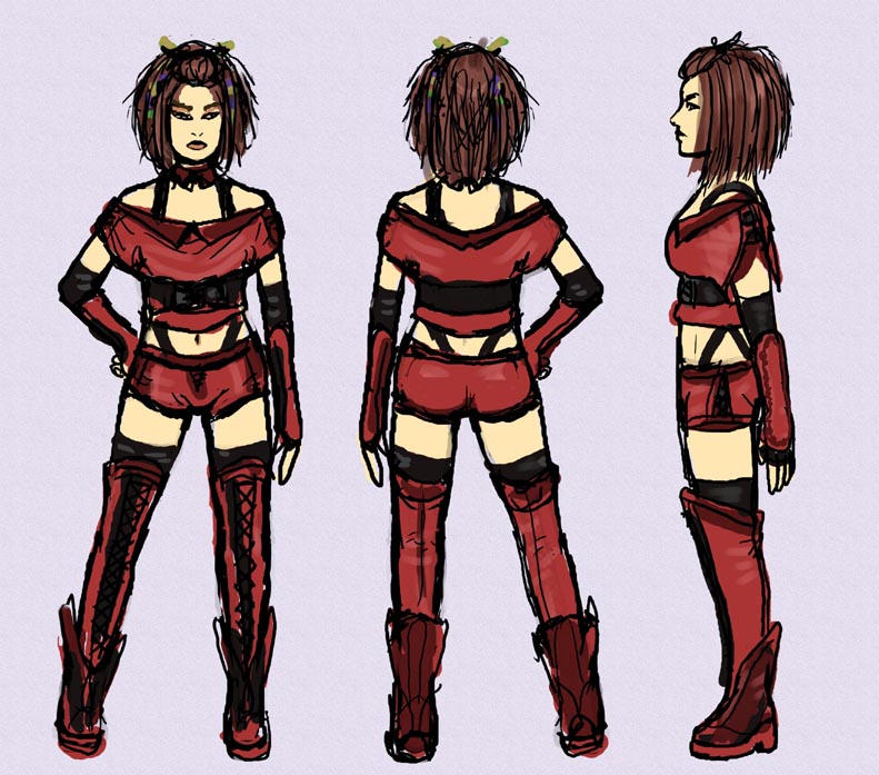 Inari concept by dark-sheikah on DeviantArt