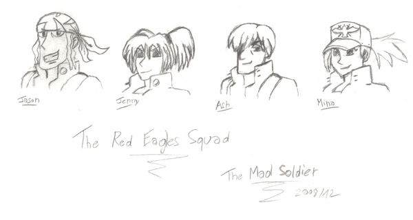 Red Eagle's Roster The Red Eagles Squad by TheMadSoldier on DeviantArt