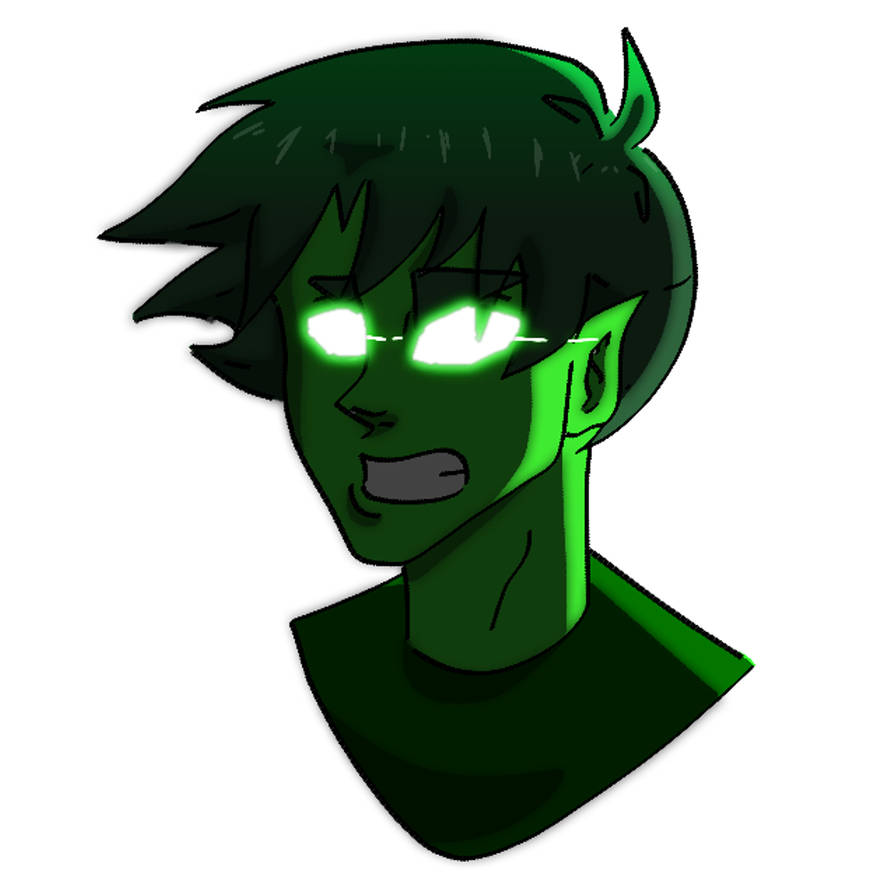 Beast boy enraged drawing by Corprital on DeviantArt