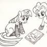 Pinkie's And Twilight's Socks