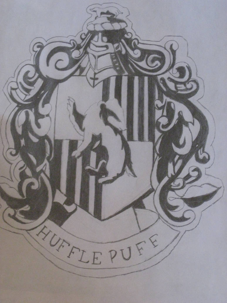 Hufflepuff Crest By FirePrincess09 On DeviantArt