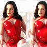 Dita's corset doesn't hold.