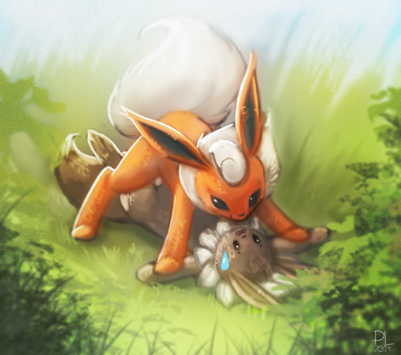 Flareon and Eevee 2