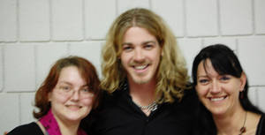 Me, Mom, and Bucky Covington