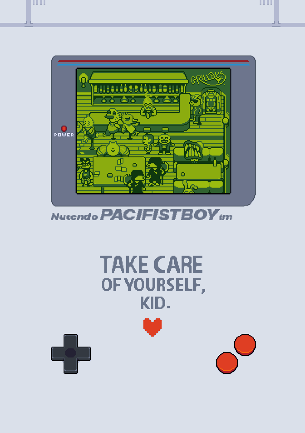 Undertale game boy commission by MetalZebraDesign on DeviantArt