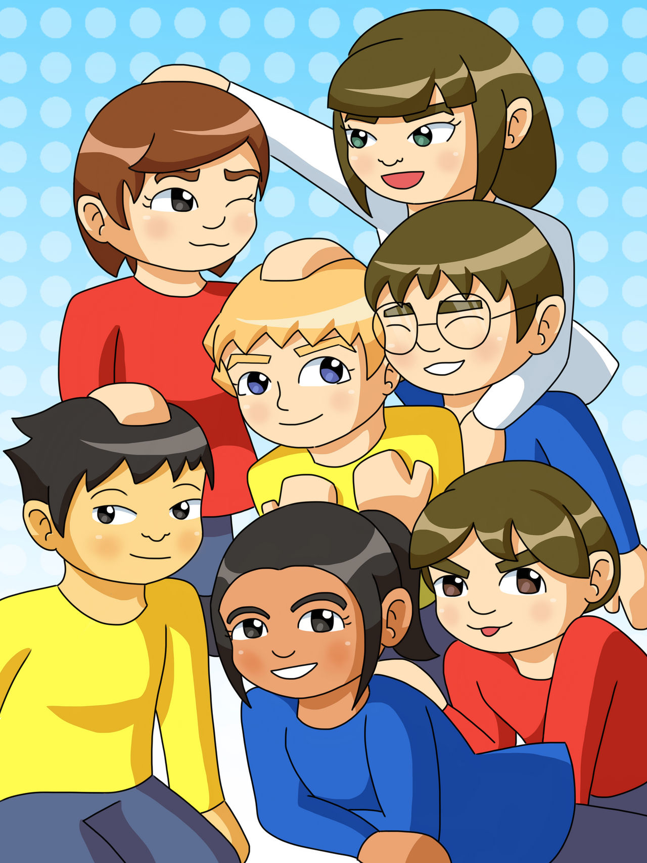 Wii sports club kids by Mageka on DeviantArt