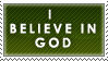 I believe in God, not religion