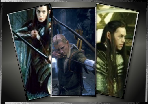 Legolas,Elladan, and Elrohir