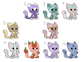 Chibi Cat Adopts (OPEN) REDUCED PRICES