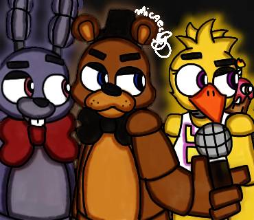 XD so cool!!  Fnaf, Anime fnaf, Good horror games