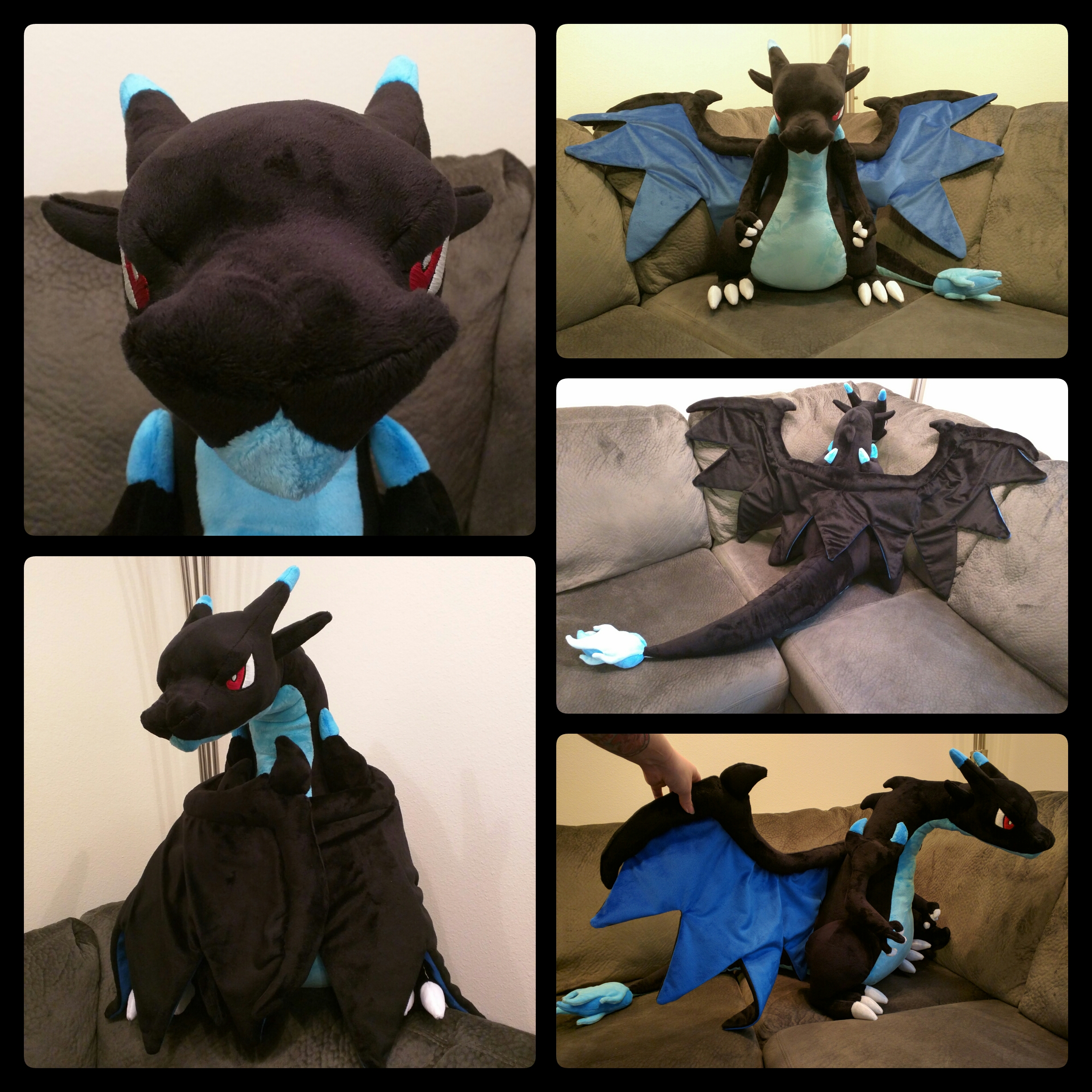 Mega Charizard X Plush