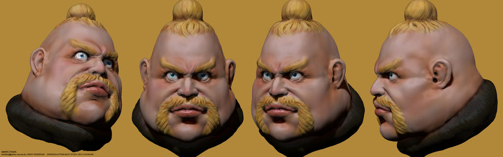 Face Male Speed Sculpting 013-rufus Color 2