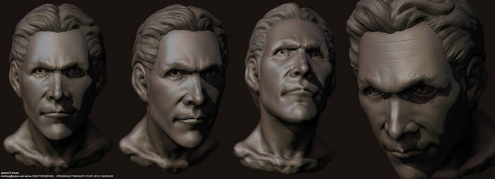 Face Male Speed Sculpting 024-christian Bale 7