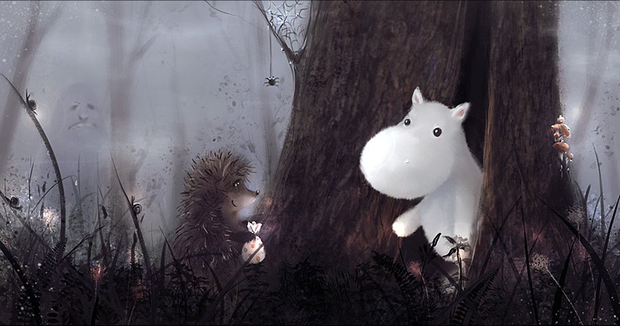 Moomin in Fog