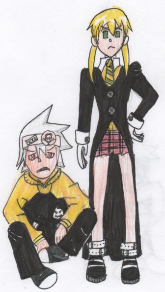 Soul and Maka for Mizu-chan