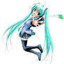 Hatsune Miku jump