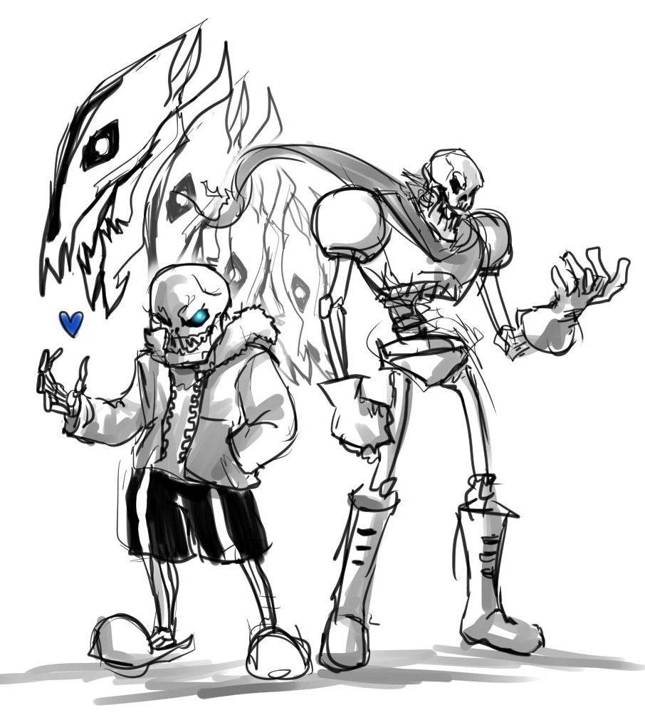 Sans Papyrus By Nickbeja On Deviantart Sans Papyrus By Nickbeja On Deviantart