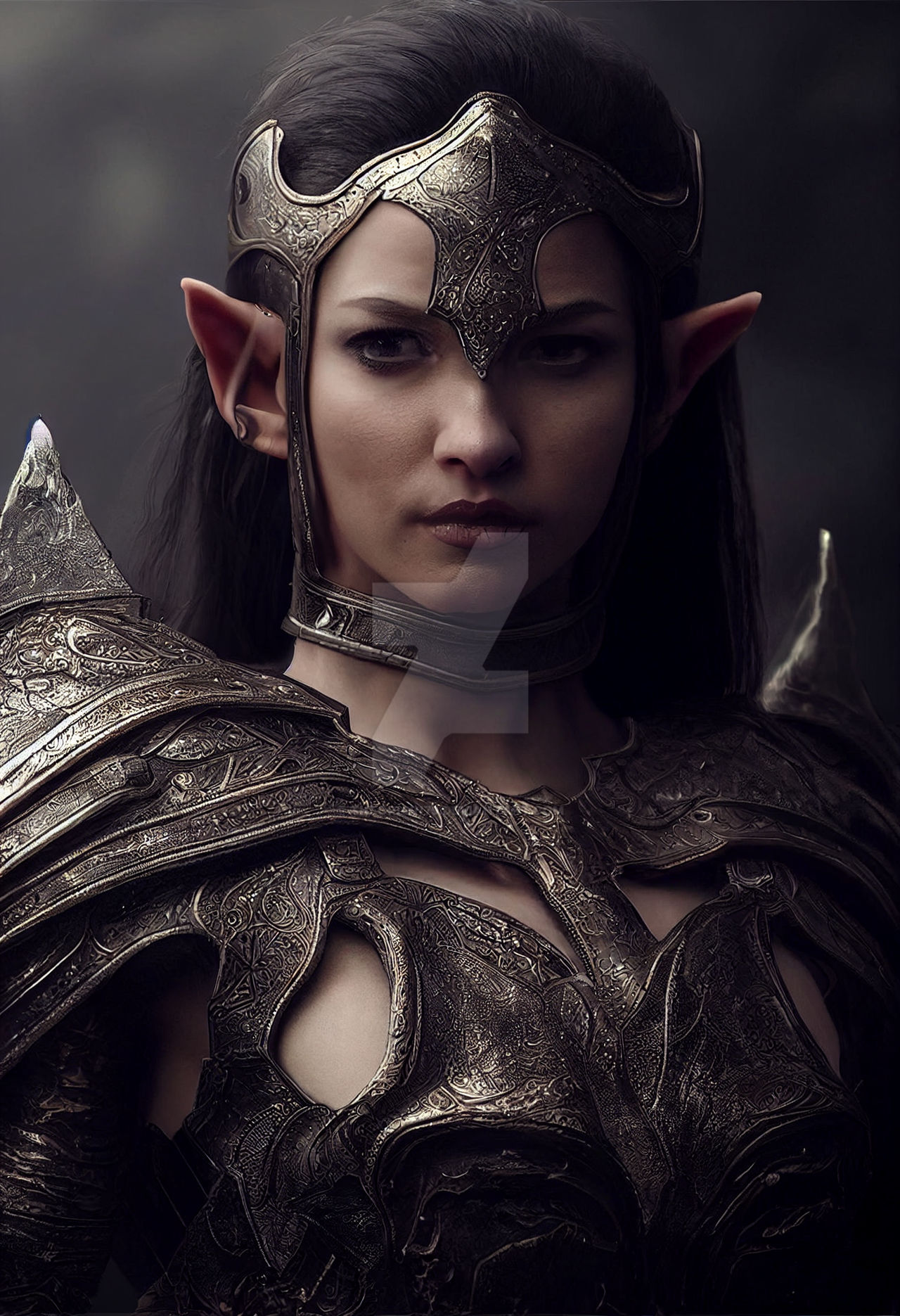 Character Artwork - dark elf female warrior by TheOrigin79 on DeviantArt