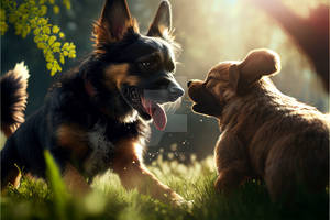 Animal artwork - Dogs