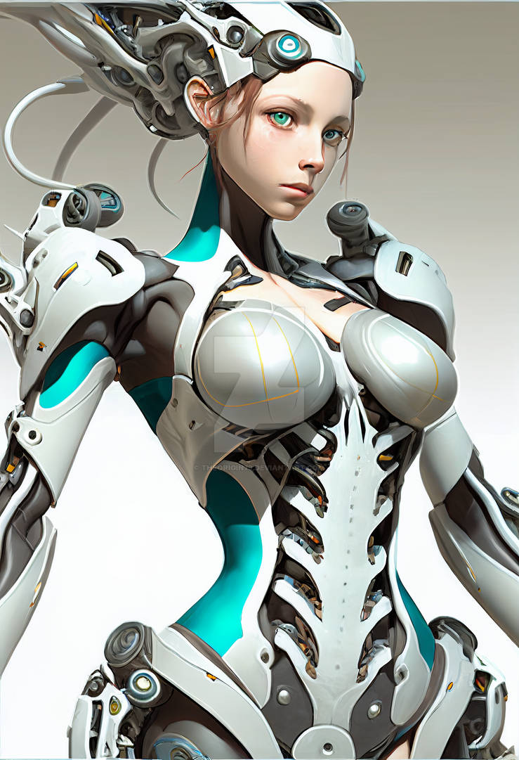 Deviantart Computer Generated Character Artwork - cybernetic by TheOrigin79 on DeviantArt