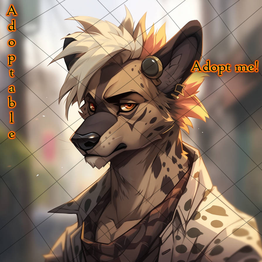 Hyena, Adoptable Fursona by dart22345 on DeviantArt