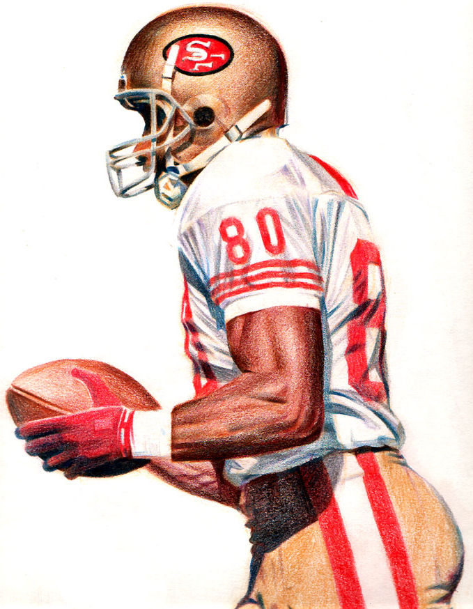 jerry rice by jmont on DeviantArt