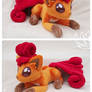 Lifesize Kanto Vulpix Plush