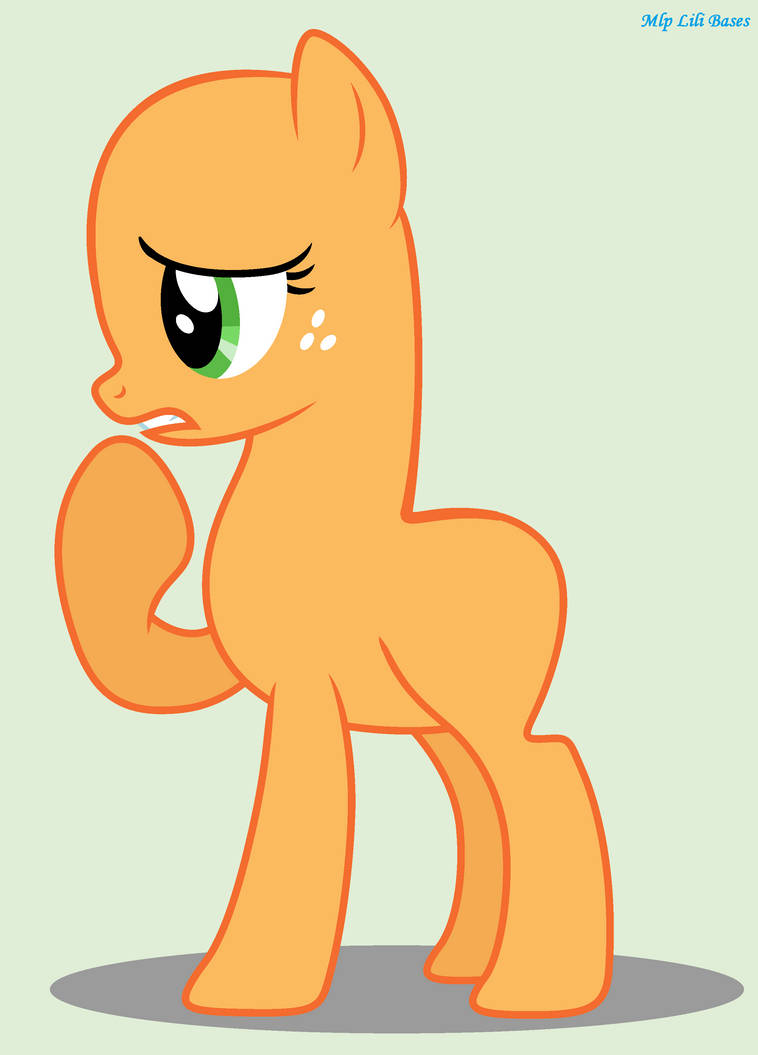 Mlp Pouting Base Mlp base #1 by MlpLiliBases on DeviantArt
