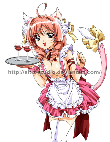 catgirl waitress