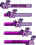 MLP-Twilight Sparkle Progress Bars