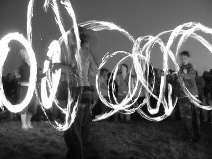 Poi at Stonehenge