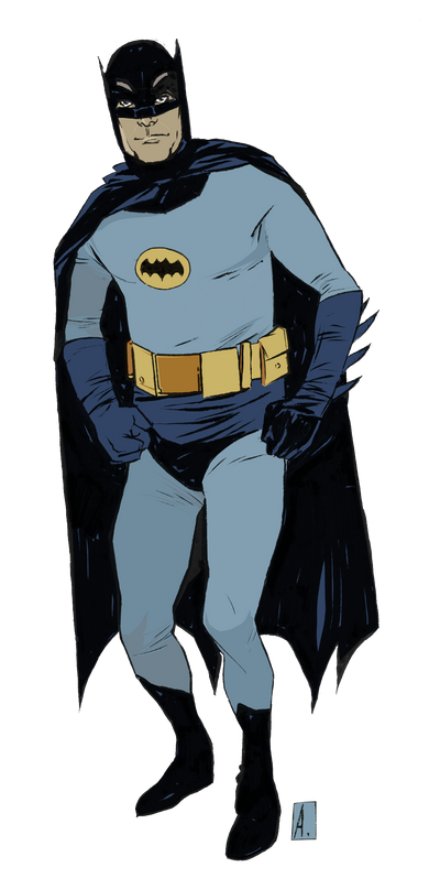 Adam West is the BATMAN