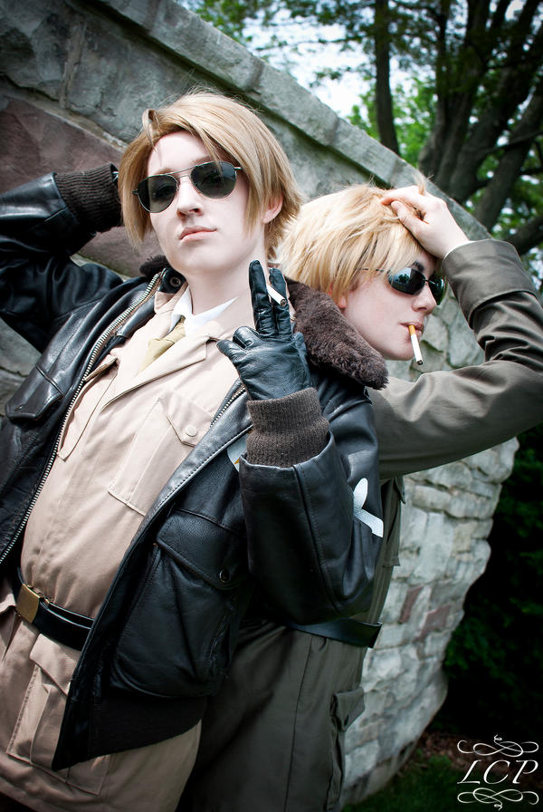 Hetalia: Badass Bros. USUK