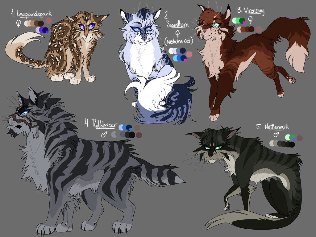 Warriors Villains Adopts [CLOSED] by daisyrazors on DeviantArt