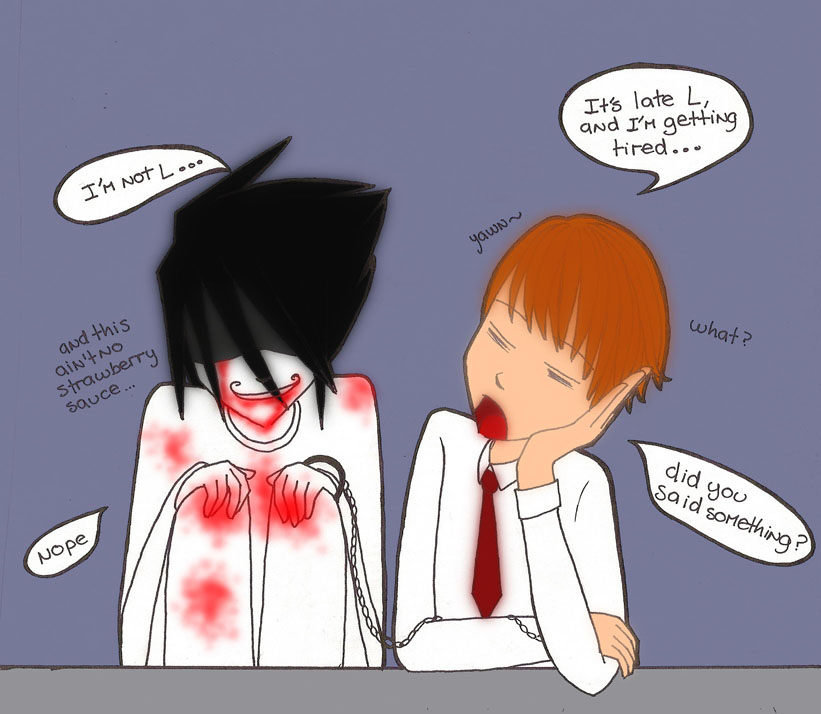 Death Note Shortcake Death Note - Strawberry sauce by el-roce-final on DeviantArt