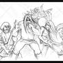 Dethklok Lineart II