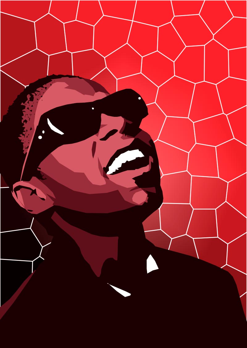 Stevie Wonder Illustration