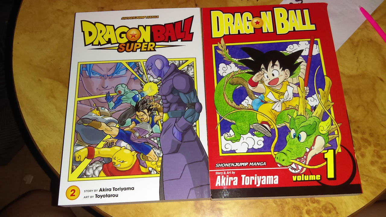 DBS Manga Vol 2 and DB Manga Vol 1 by KnuxtheFanGirl on DeviantArt
